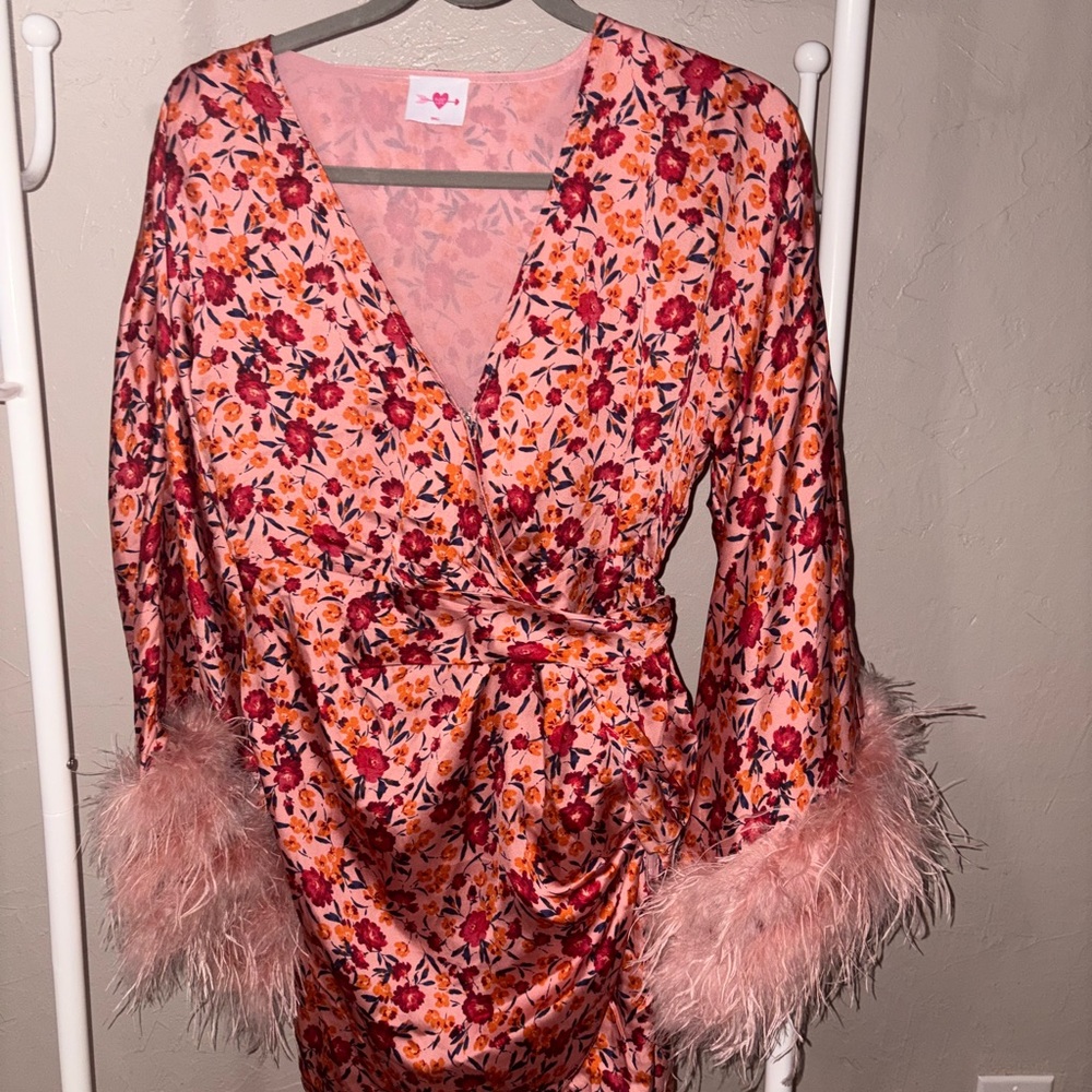 Buddy Love Pink Floral Dress